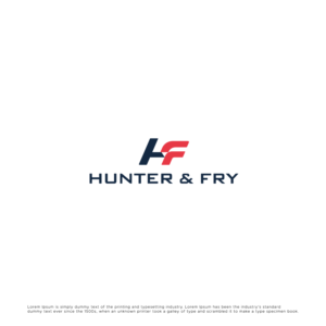 HUNTER AND(&) FRY | Logo Design by Potatow