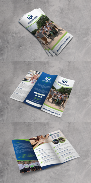 Halftime Help - Refer a Hero Brochure | Diseño de Flyer por alex989