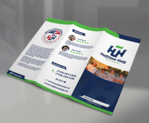 Halftime Help - Refer a Hero Brochure | Diseño de Flyer por FigliaPerduta