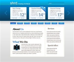 Web Design by Lucas for SHRD | Design: #762512
