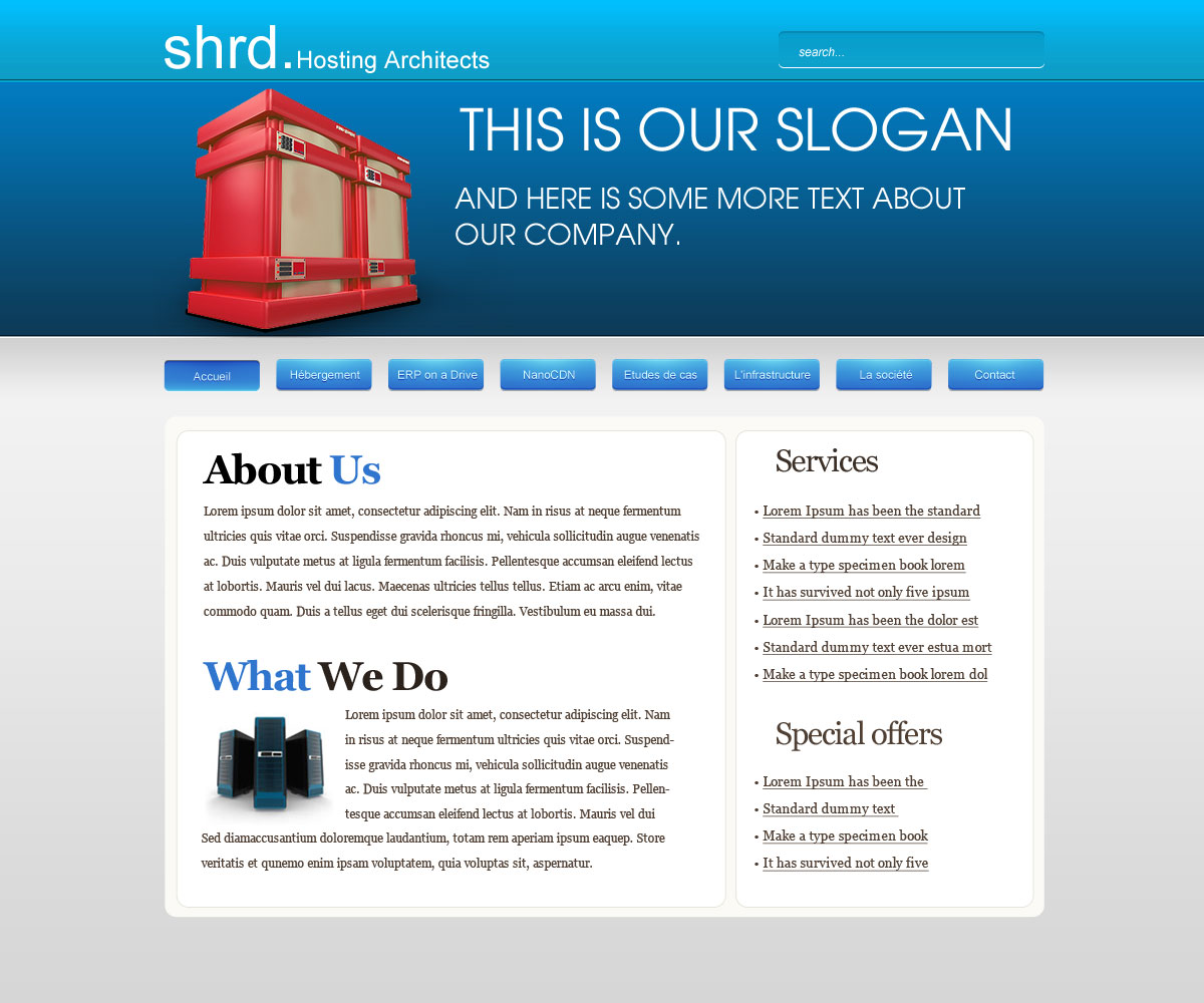 Web Design by Lucas for SHRD | Design #762517
