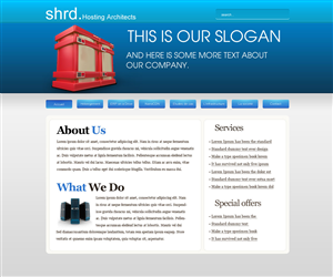 Web Design by Lucas for SHRD | Design: #762517