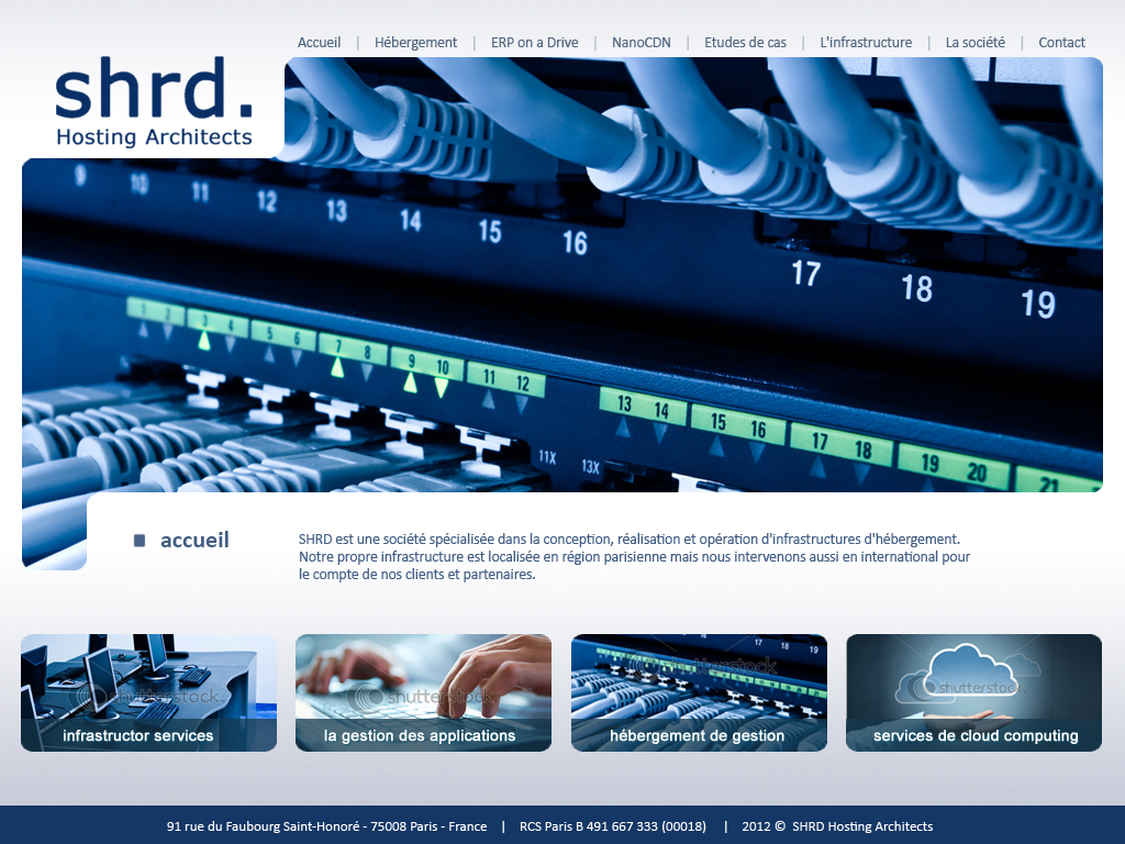 Web Design by Lara for SHRD | Design #747362