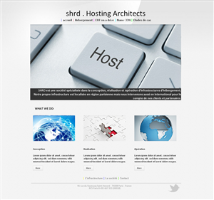 Diseño Web por VangelTzo para SHRD | Diseño #813777