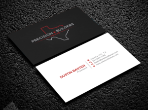 Construction Company Business Card | Design de Carte de Visite par Bold Pixels