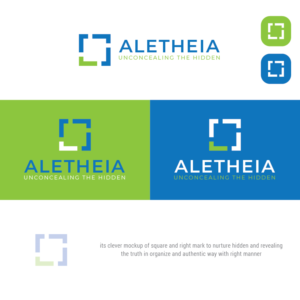 Aletheia - Unconcealing the hidden | Logo Design by nandkumar
