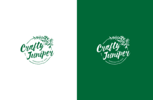 Crafty Juniper  byline: Handcrafted bags with a NW vibe... | Logo Design by GLDesigns