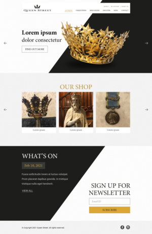 Web Design par Jai Kumar pour ce projet | Design #26231673