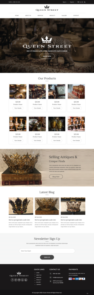 Web Design by pb for this project | Design: #26229857