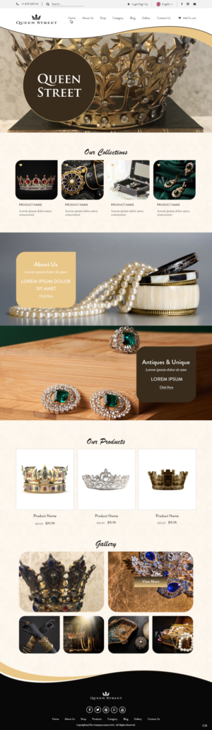 Web Design by pb for this project | Design: #26229859