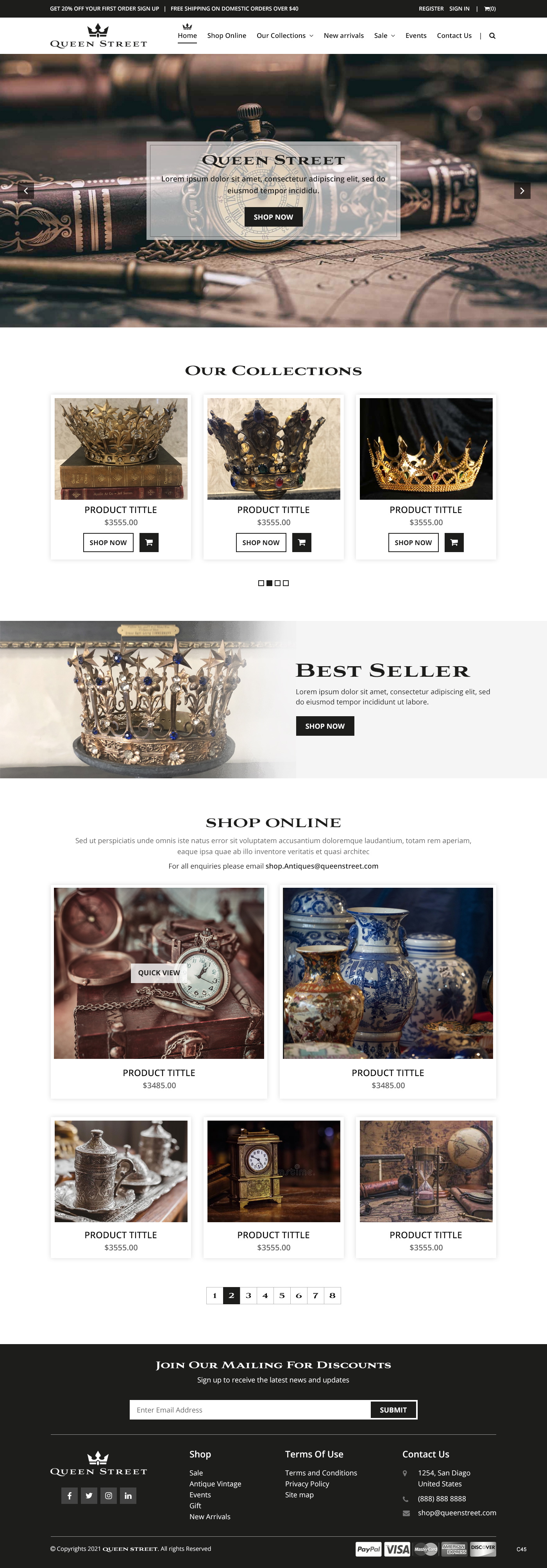 Web Design by pb for this project | Design #26229869