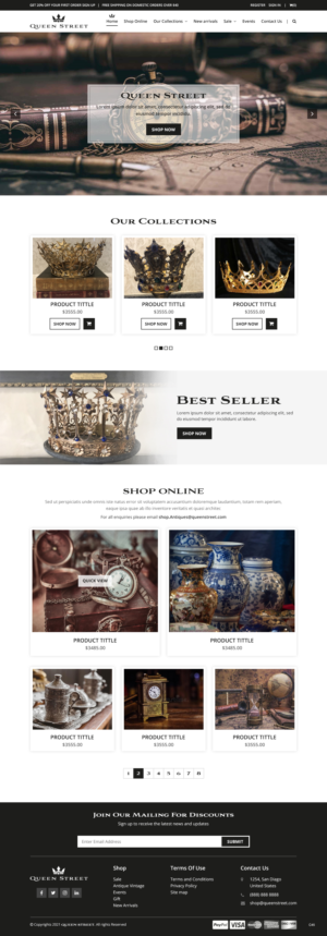 Web Design by pb for this project | Design: #26229869