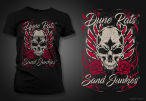 Women's Sand Junkie T-Shirt Design | T-Shirt-Design von dsgrapiko