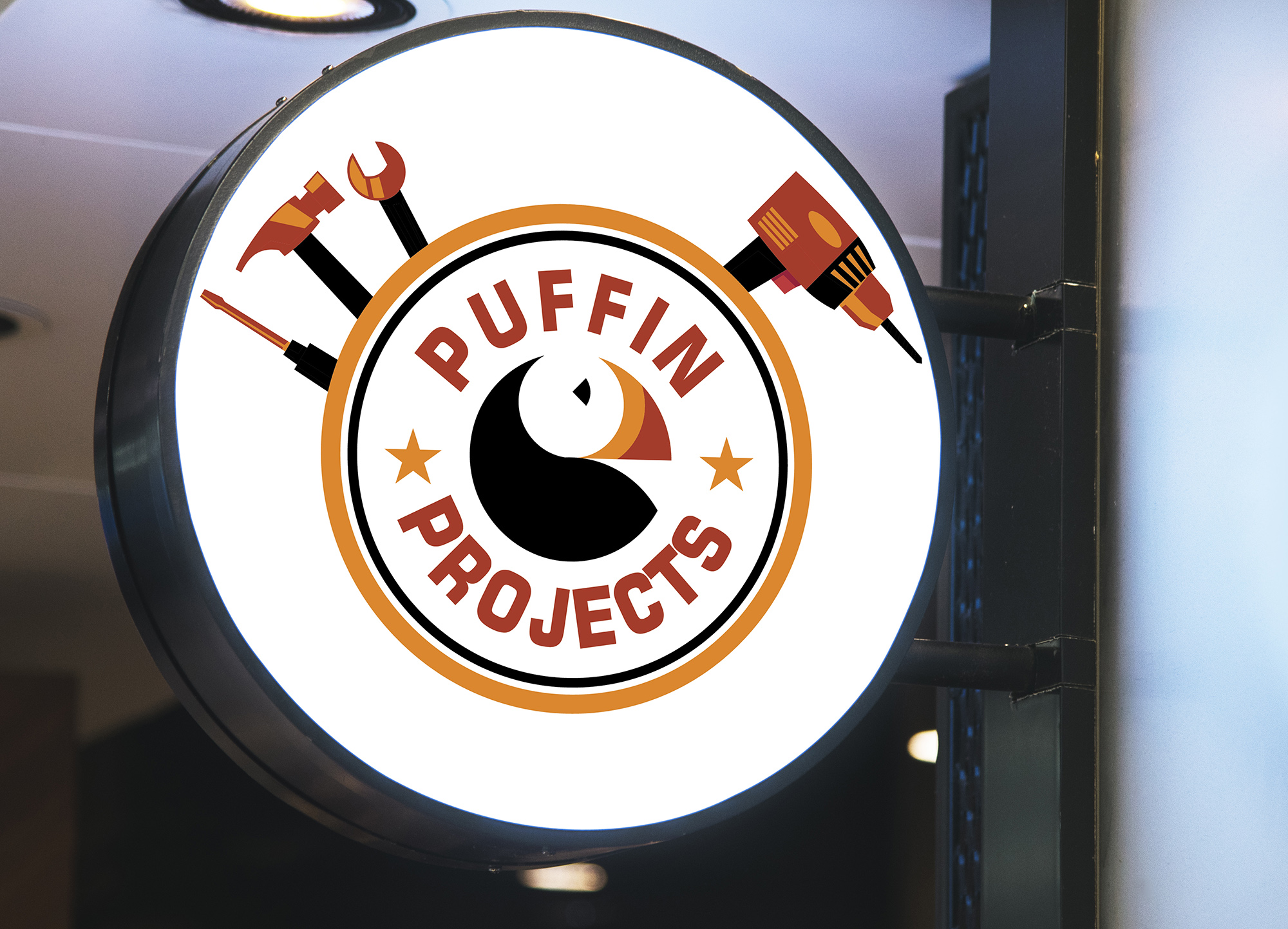 Logo Design by HuseyinBozkurt for Puffin Industries (Projects) Ltd | Design #26257559