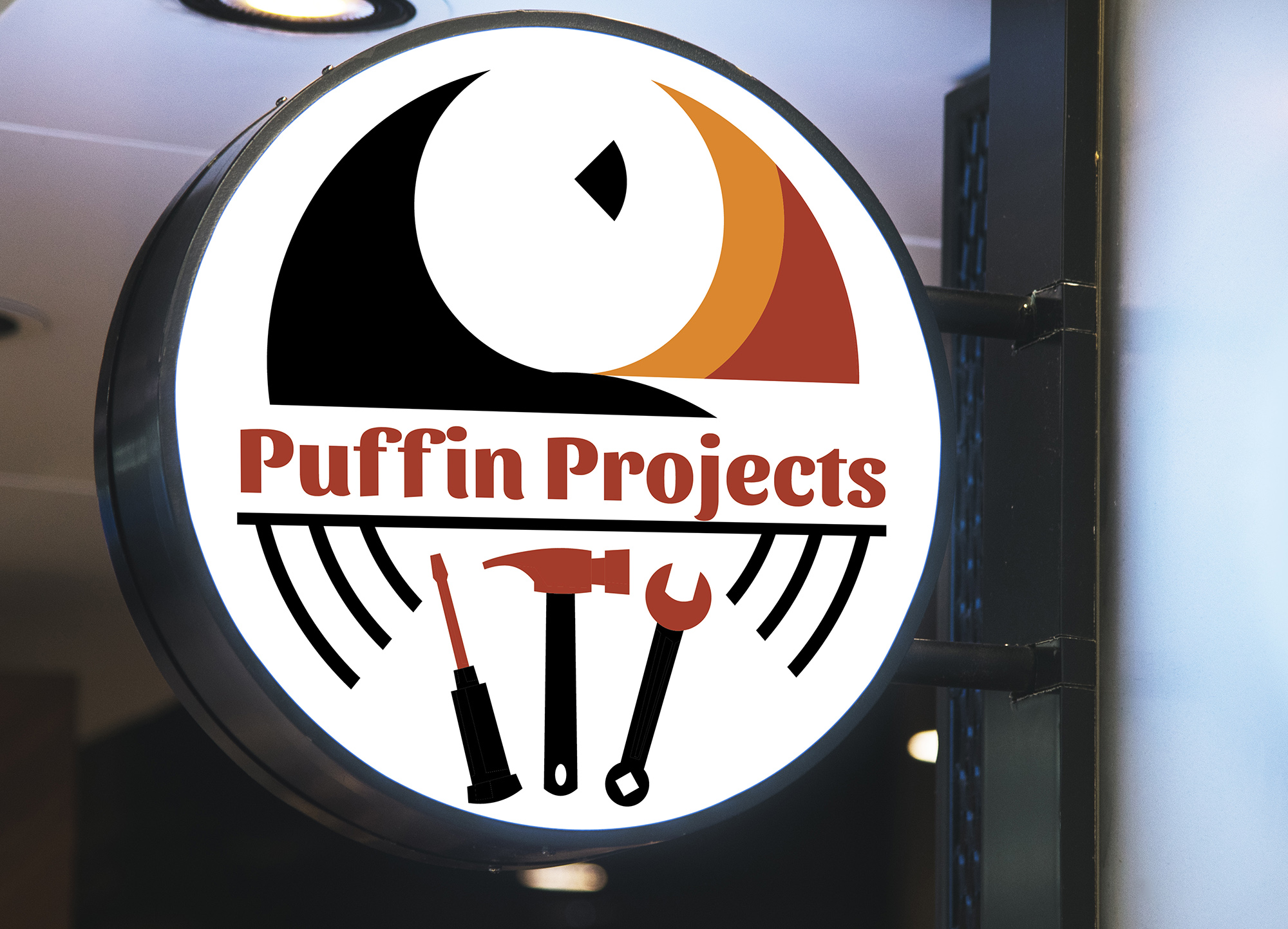 Diseño de Logo por HuseyinBozkurt para Puffin Industries (Projects) Ltd | Diseño #26257564