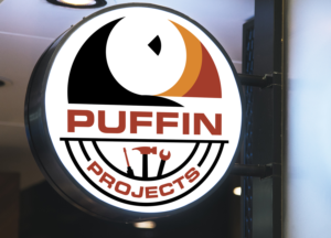 Diseño de Logo por HuseyinBozkurt para Puffin Industries (Projects) Ltd | Diseño: #26257568