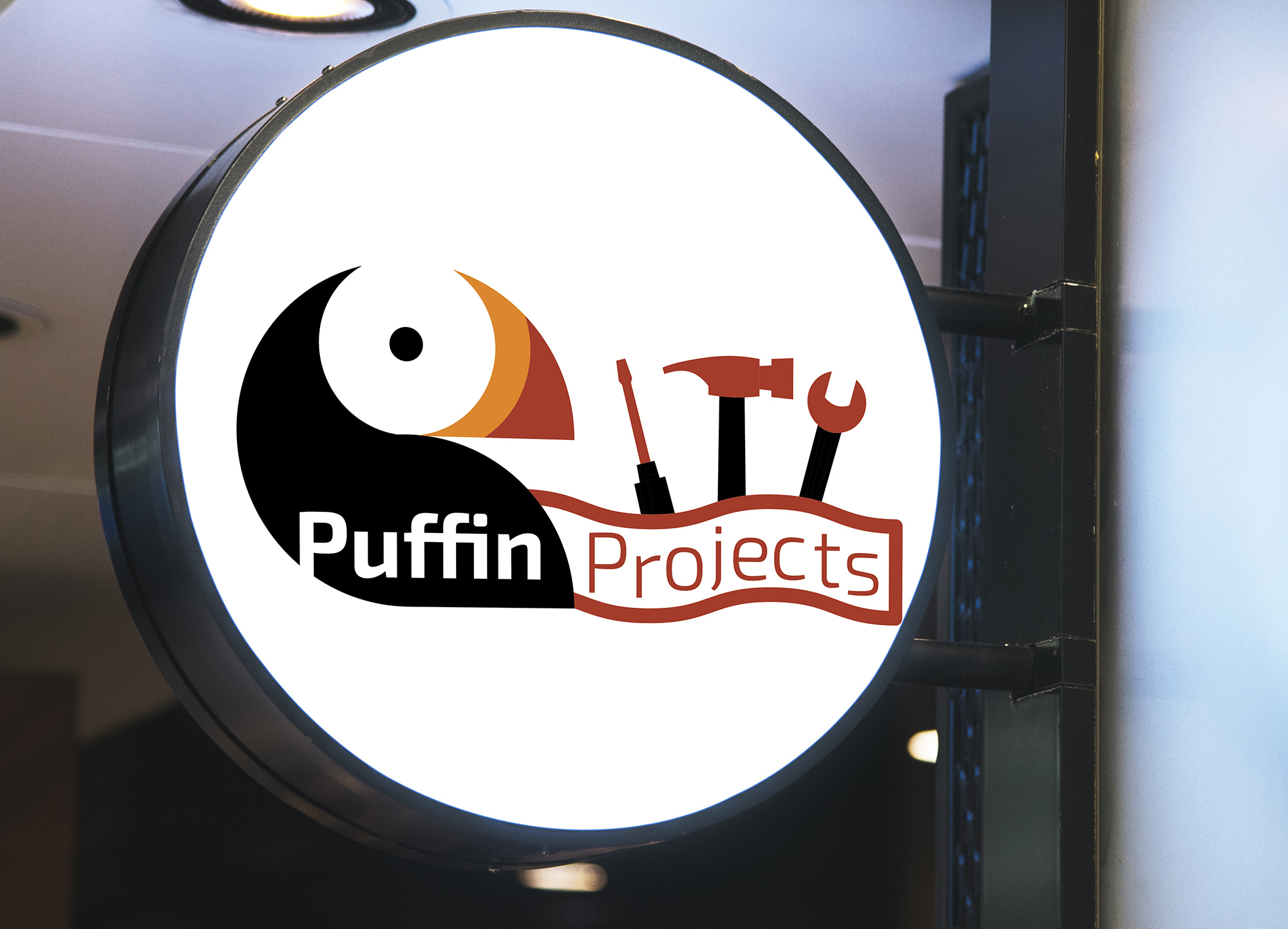 Logo Design by HuseyinBozkurt for Puffin Industries (Projects) Ltd | Design #26257847