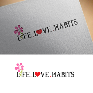 Life. Love. Habits. | Logo-Design von Graphic Bricks