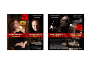 CD-Cover-Design von Inessa für Connecticut Virtuosi Chamber Orchestra, Inc.  | Design: #26443868