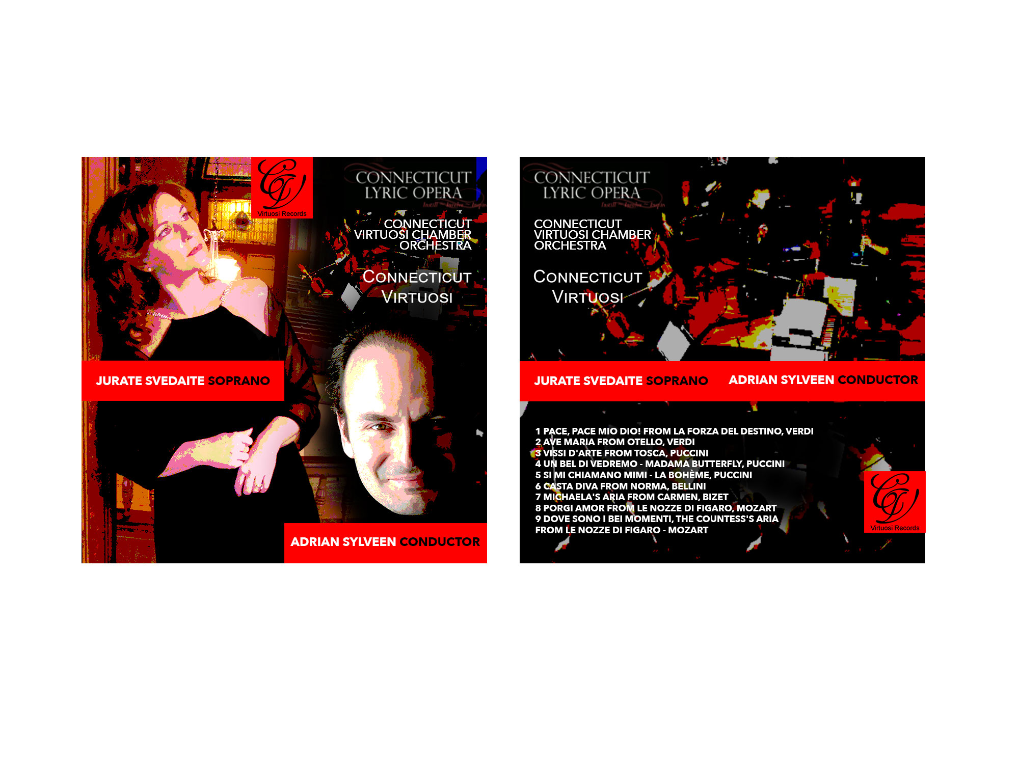 CD Cover Design by Inessa for Connecticut Virtuosi Chamber Orchestra, Inc.  | Design #26444315