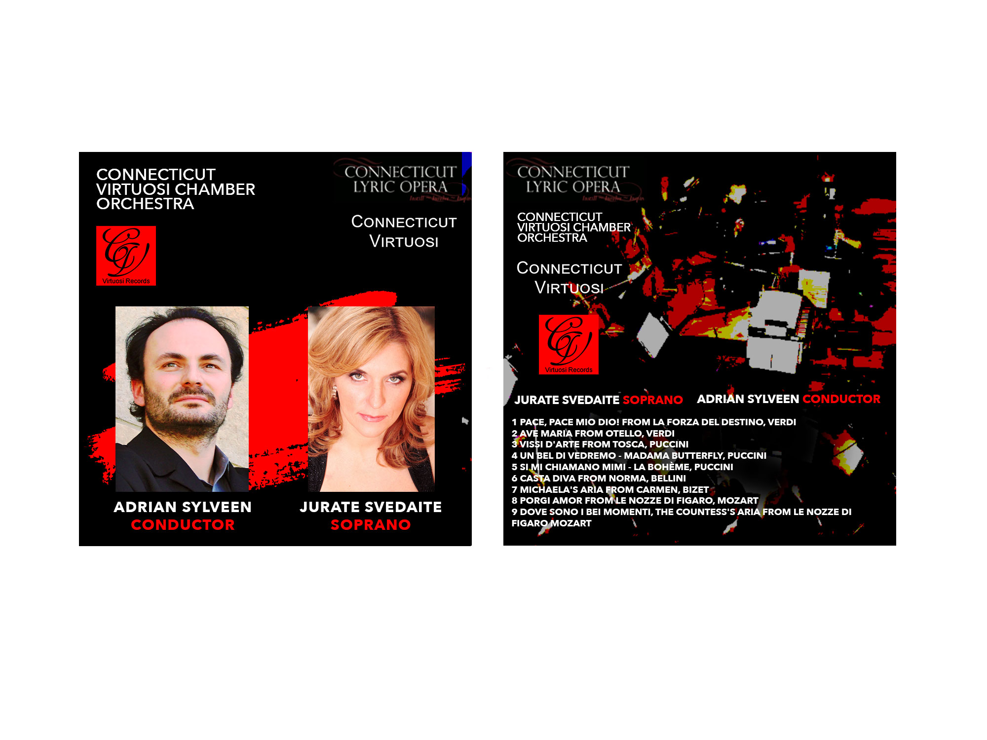 Design de Pochette de CD par Inessa pour Connecticut Virtuosi Chamber Orchestra, Inc.  | Design #26444957