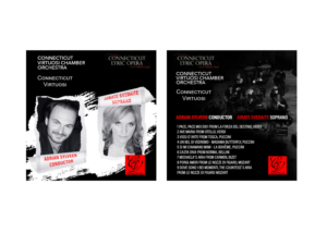CD-Cover-Design von Inessa für Connecticut Virtuosi Chamber Orchestra, Inc.  | Design: #26482494