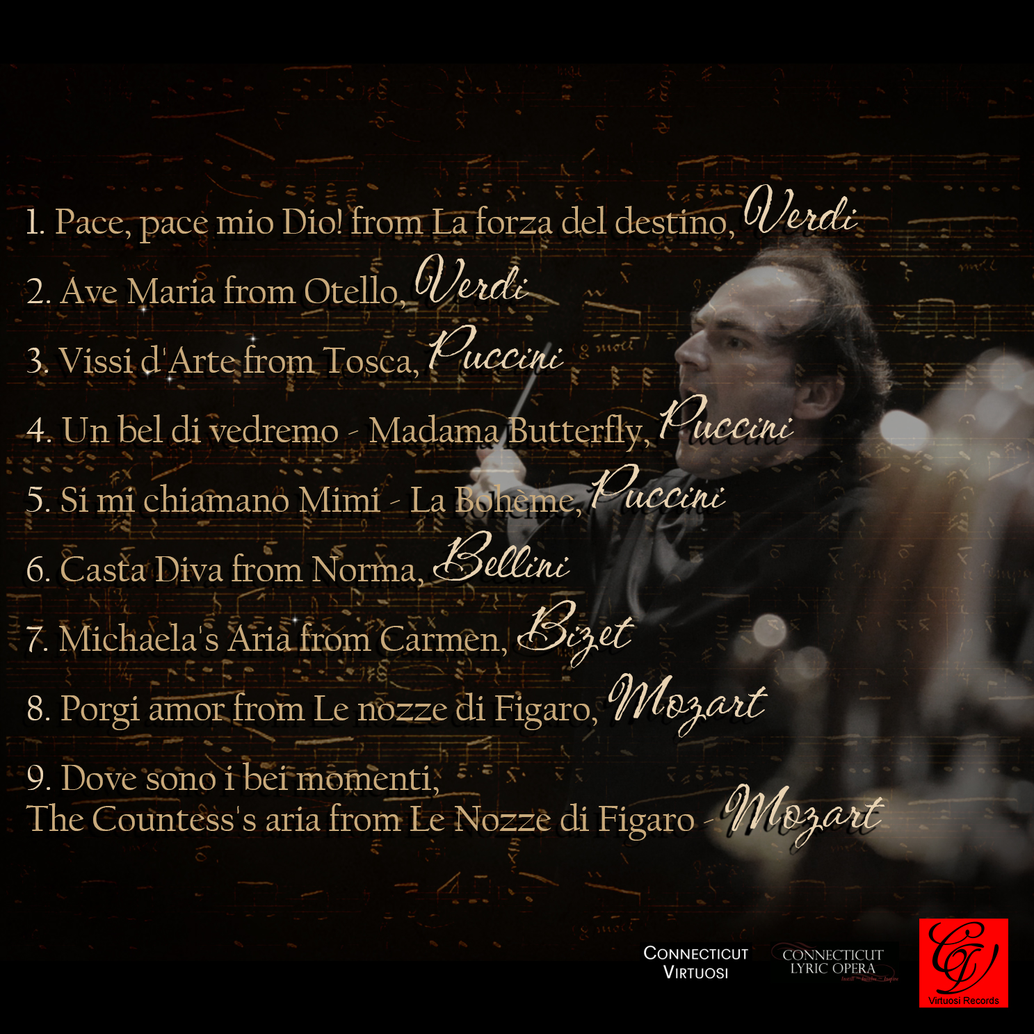 CD Cover Design by Nordic Designer for Connecticut Virtuosi Chamber Orchestra, Inc.  | Design #26235256