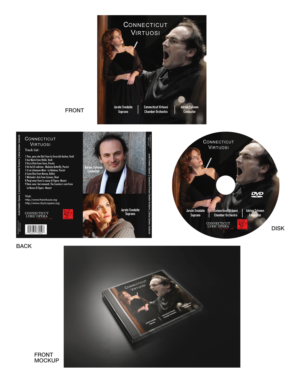 CD-Cover-Design von Creative D2024 für Connecticut Virtuosi Chamber Orchestra, Inc.  | Design: #26255234