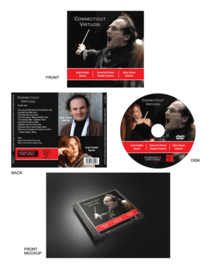 CD-Cover-Design von Creative D2024 für Connecticut Virtuosi Chamber Orchestra, Inc.  | Design: #26255247