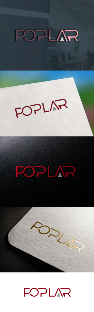 POPLAR | Logo Design by stokes18