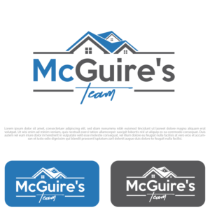 Real estate team needs a catchy logo to stand out from all the other real estate agents | Diseño Gráfico por YERR®