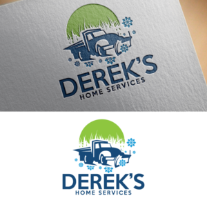 Derek’s Home Services | Logo Design by Graphic Bricks