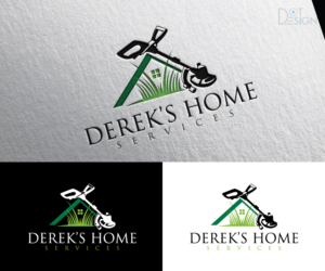 Derek’s Home Services | Logo Design by Dot Design 3