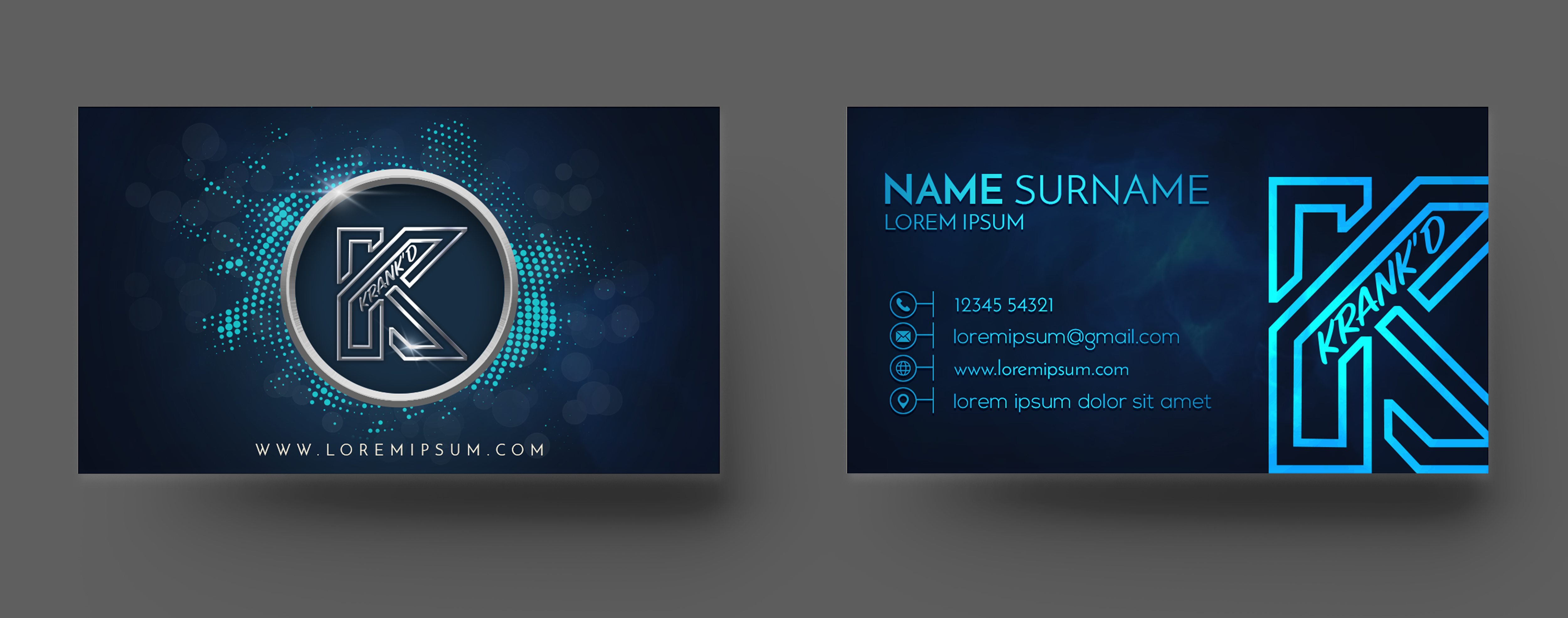 Design Graphique par SAI DESIGNS pour Krankd Audio Visual Productions | Design #26228643