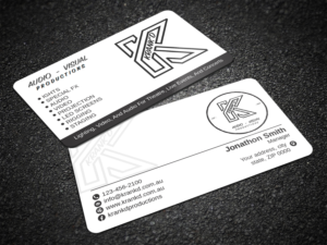 Graphic Design by Imagine design000 for Krankd Audio Visual Productions | Design: #26236157
