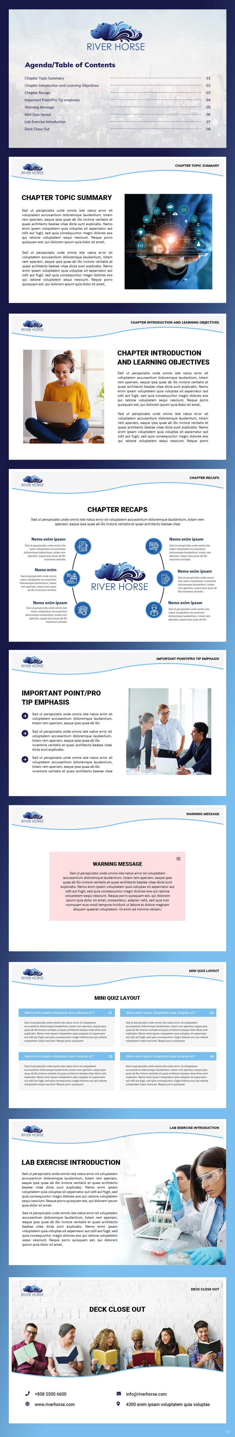 PowerPoint-Design von pb für River Horse Inc. | Design #26229877