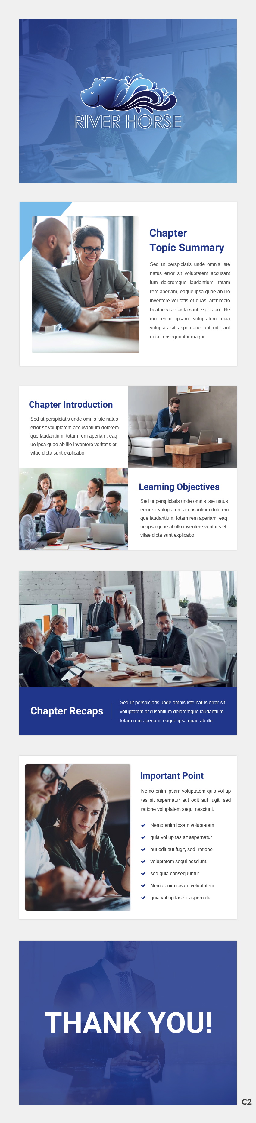 PowerPoint Design by pb for River Horse Inc. | Design #26229880