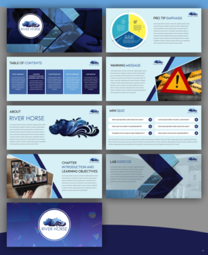 Design de PowerPoint par pb pour River Horse Inc. | Design : #26229881