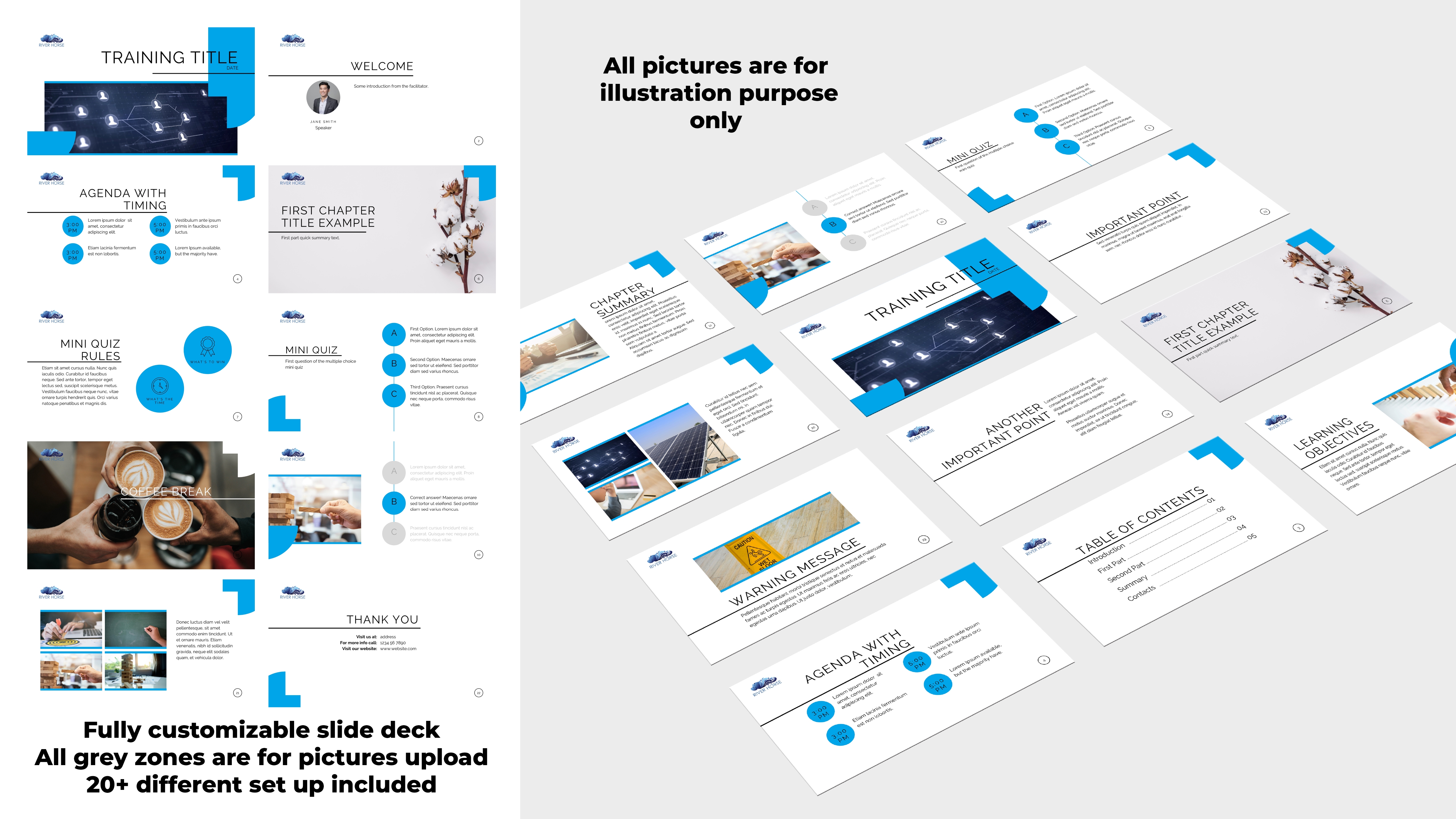 PowerPoint Design by Lili for River Horse Inc. | Design #26228272