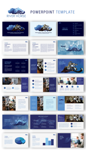 Design de PowerPoint par joseborgesbarboza 2 pour River Horse Inc. | Design : #26230043