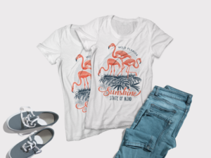 Florida nature shirts featuring wildlife, plants, and scenery of Florida. | T-Shirt-Design von Ena
