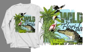Design de T-shirt par SAI DESIGNS pour Be Wild Florida  | Design : #26262194