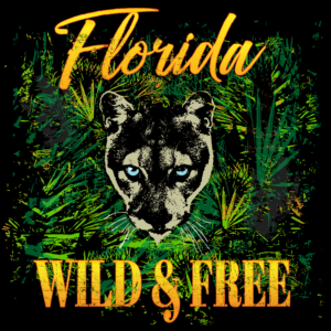 Florida nature shirts featuring wildlife, plants, and scenery of Florida. | T-Shirt-Design von jamesmccue1