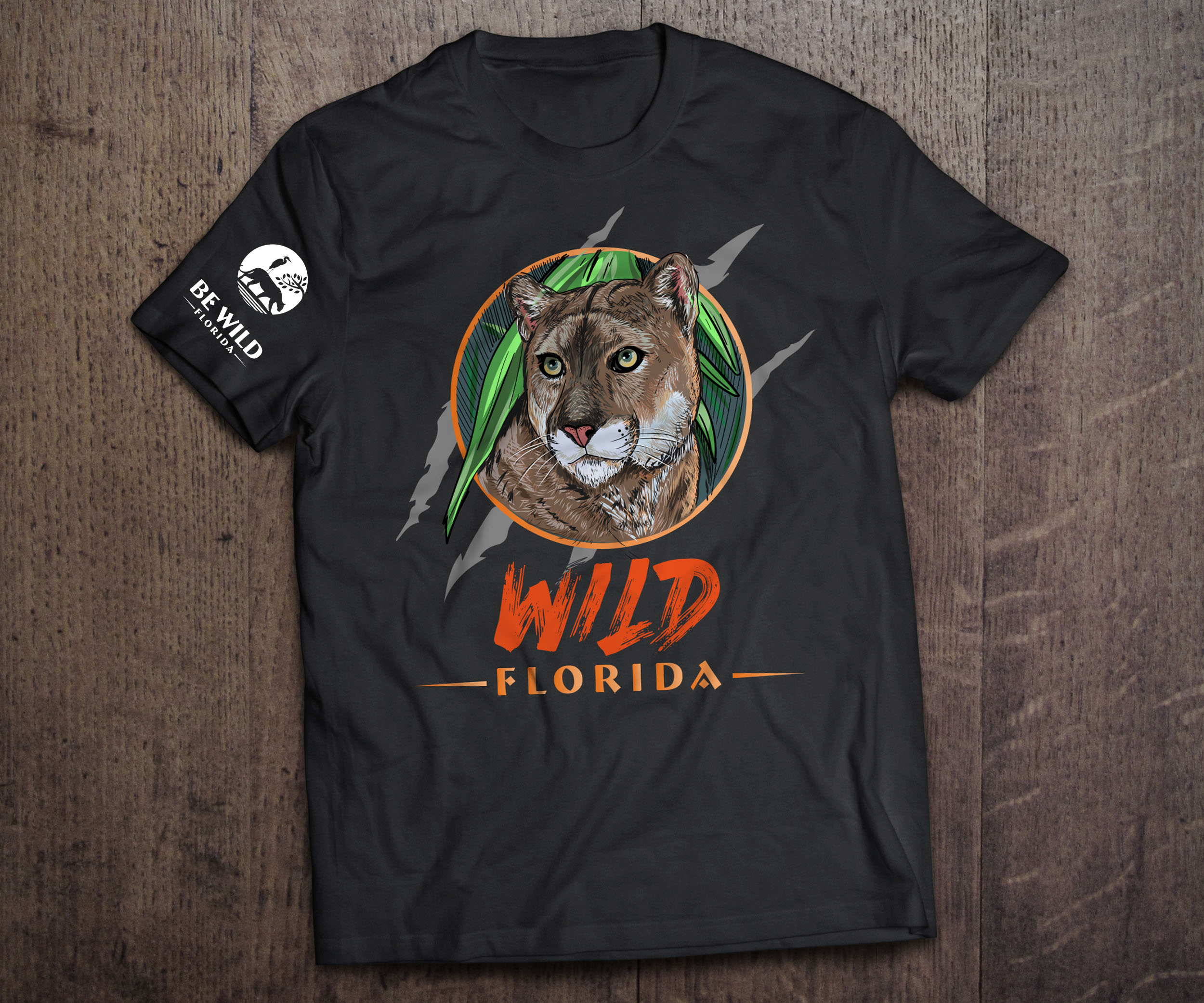 Diseño de Camiseta por FigliaPerduta para Be Wild Florida  | Diseño #26271925