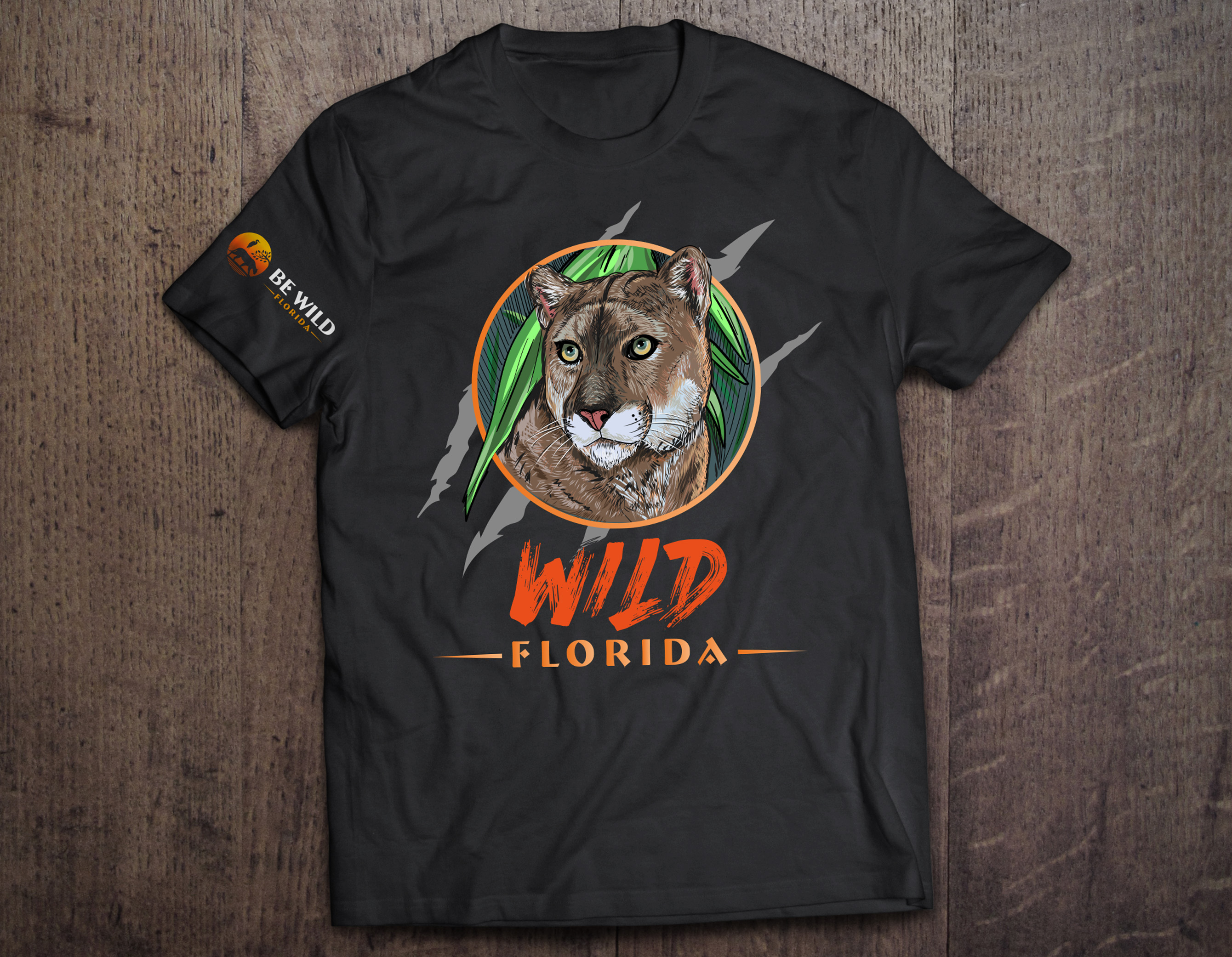 Design de T-shirt par FigliaPerduta pour Be Wild Florida  | Design #26343914
