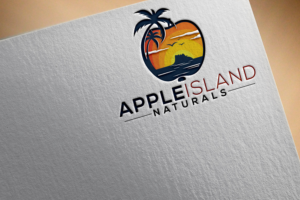 Apple Island Naturals | Logo Design by Jennifer©