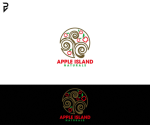 Logo Design by poisonvectors for Apple Island Naturals | Design: #26230782