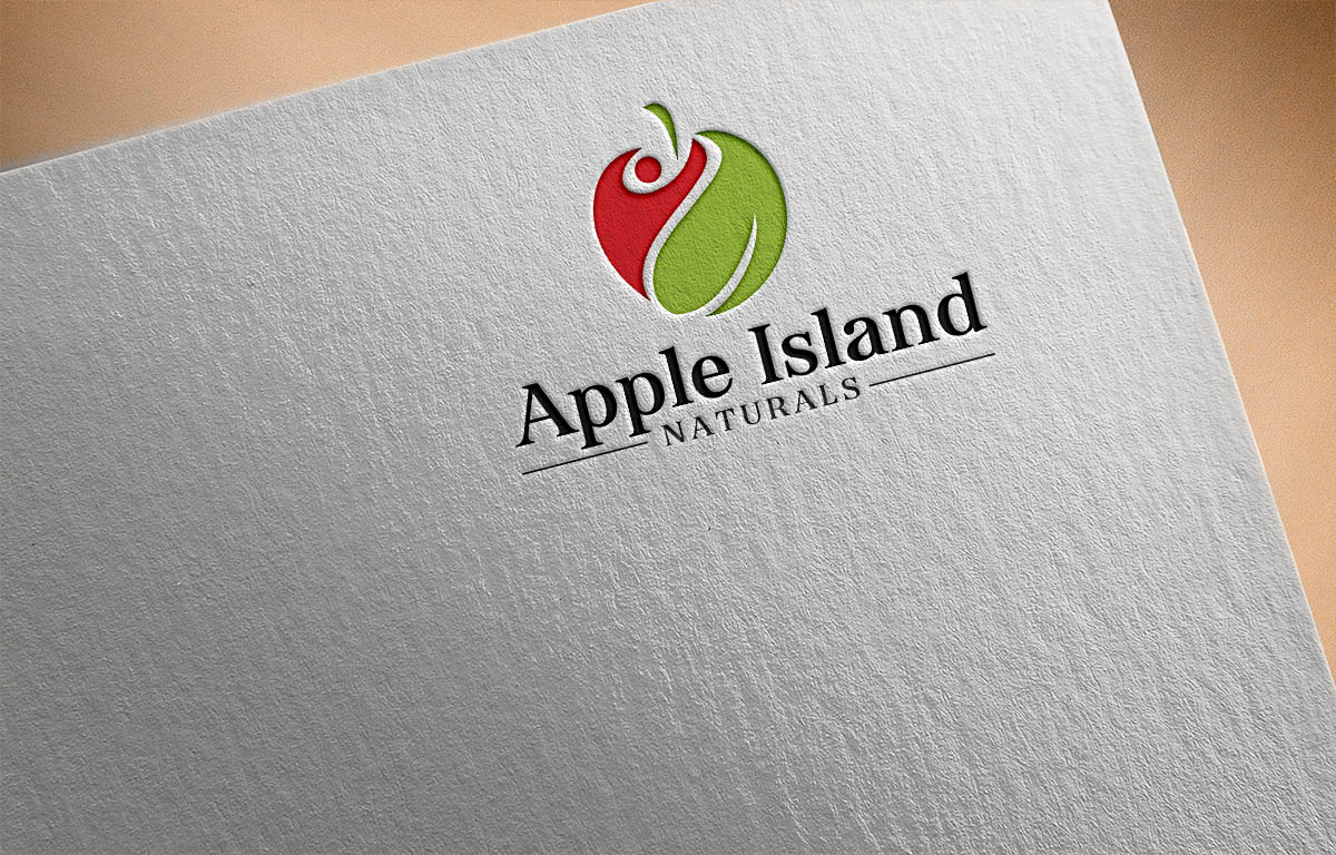 Logo-Design von Vishak vasu für Apple Island Naturals | Design #26266100