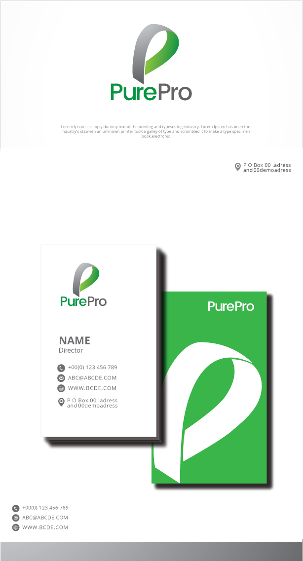 Logo Design by graphicevolution for PurePro Solutions Limited | Design #26228413
