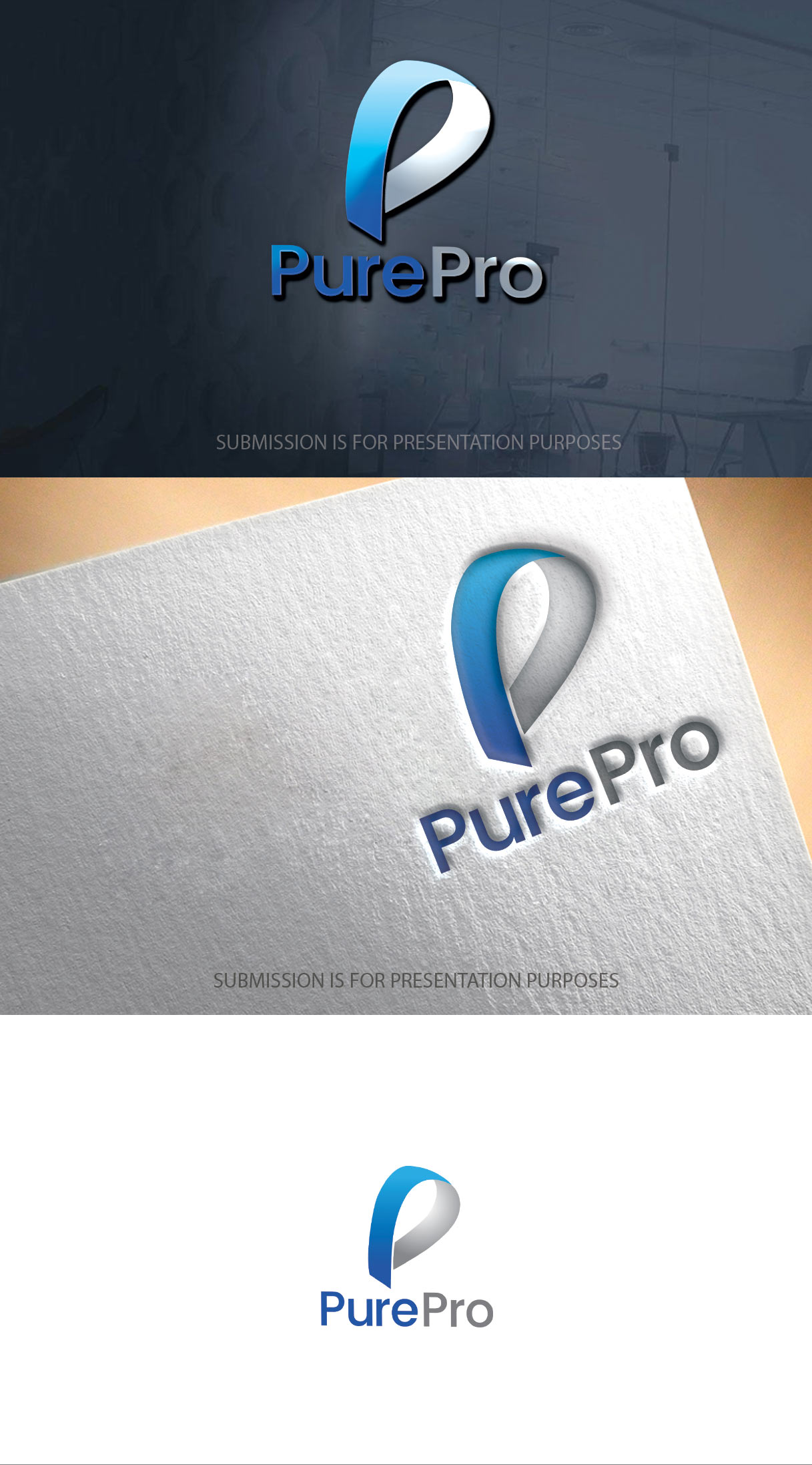 Logo Design by graphicevolution for PurePro Solutions Limited | Design #26230396